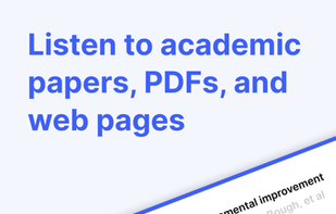 Listening.io screenshot 2