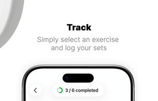 Plates: Weightlifting Log screenshot 1