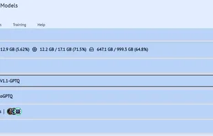 LoLLMS Web UI screenshot 1