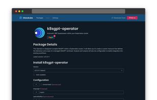 Glasskube screenshot 1