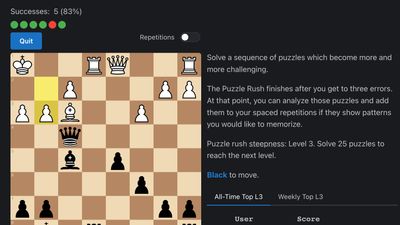 Chess tempo - Train chess tactics, Play online - 适用于Android的