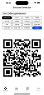 Barcodes Generator Unlimited screenshot 1
