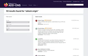 Mozilla Add-ons screenshot 1