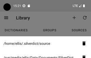 SilverDict screenshot 1