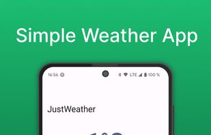 JustWeather screenshot 1