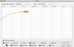 ICSviewer screenshot 3