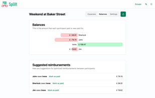 Optimized reimbursements