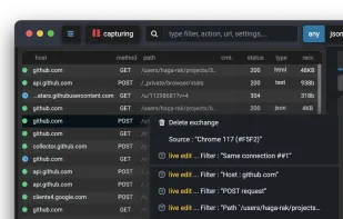 Friendly UI with a search in every block, easing access to filters, settings, and features.