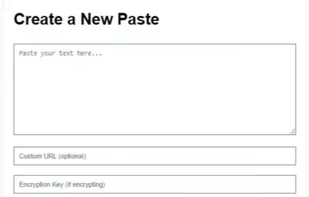 AESPaste screenshot 1