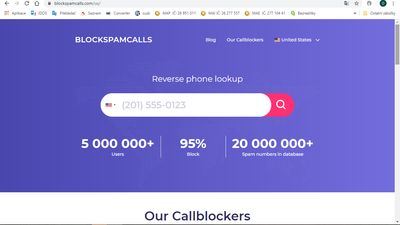 Blockspamcalls screenshot 1