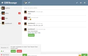 SUM - Secure Ultimate Messenger screenshot 1