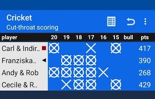 Darts Scoreboard screenshot 2