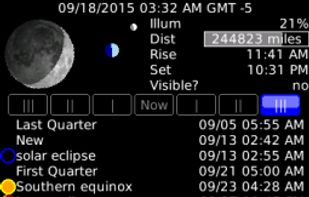 Moon Almanac screenshot 1