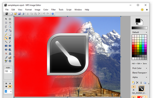 Editing a multi-layer image