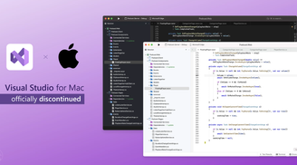Microsoft announces the retirement of the Visual Studio for Mac version image