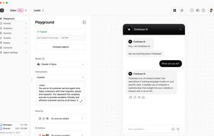 Chatbase screenshot 1