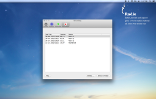 Radio for mac screenshot 3