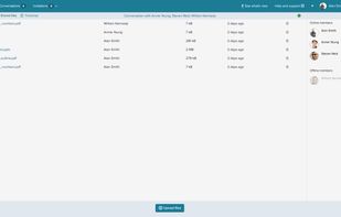 Crypho screenshot 1