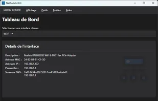 NetSwitch screenshot 1