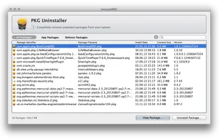 UninstallPKG screenshot 1