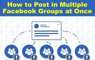 Are you looking for a way to post in several Facebook groups at the same time?