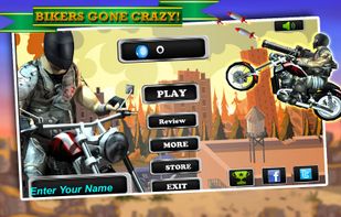 Biker Ninja Quick Gun Escape screenshot 1