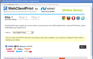 WebClientPrint for ASP.NET screenshot 1