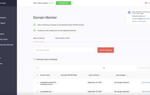 Domain Monitor Tool