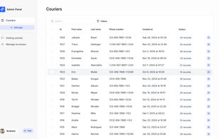 View Data in Your Database Tables