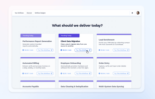 Wrk Automation Platform screenshot 1