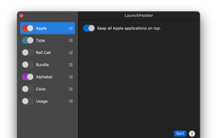 LaunchPadder screenshot 1