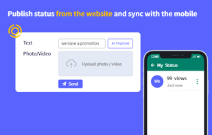 AI-Driven WhatsApp CRM - publish sync status 