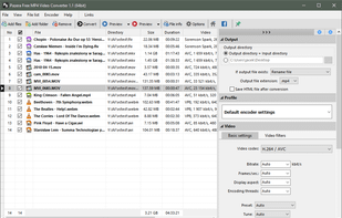 Main window - default visual style