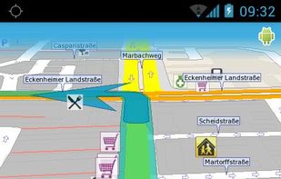 MapFactor Navigator screenshot 1