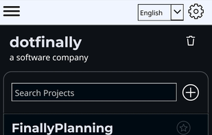FinallyPlanning screenshot 1