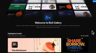 Bolt Gallery launches to feature standout projects made with Bolt image