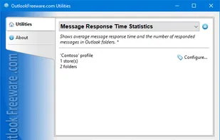 Message Response Time Statistics screenshot 1
