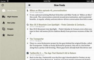 Slow Feeds screenshot 3