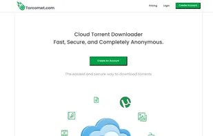 Torcomet.com homepage