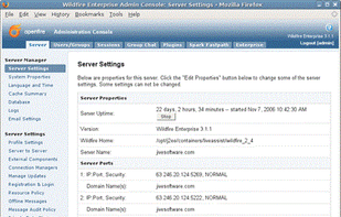 Openfire screenshot 1
