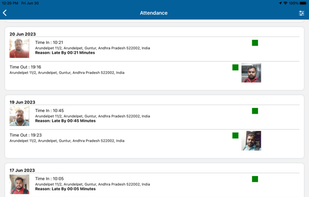 Geo Attendance screenshot 1