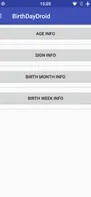 BirthDayDroid screenshot 3
