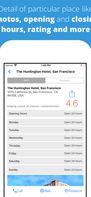 Individual place basic information like Rating,Opening and closing hours etc
