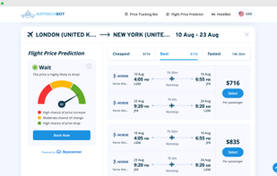 AirTrackBot screenshot 2