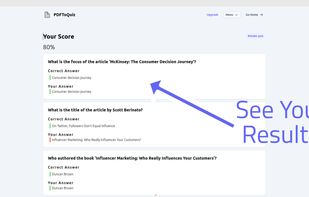 PDFToQuiz screenshot 1