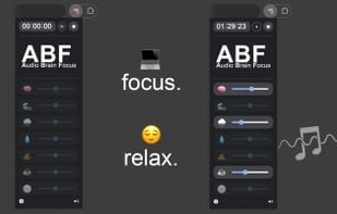 ABF (Audio Brain Focus) - Focus, Relax.