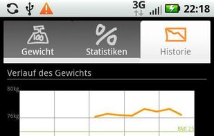 Droid Weight screenshot 2