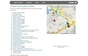 Listing and map of issues in Somerset, Ottawa, ON.