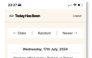 Today Has Been screenshot 1