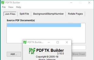 PDFTK Builder screenshot 1